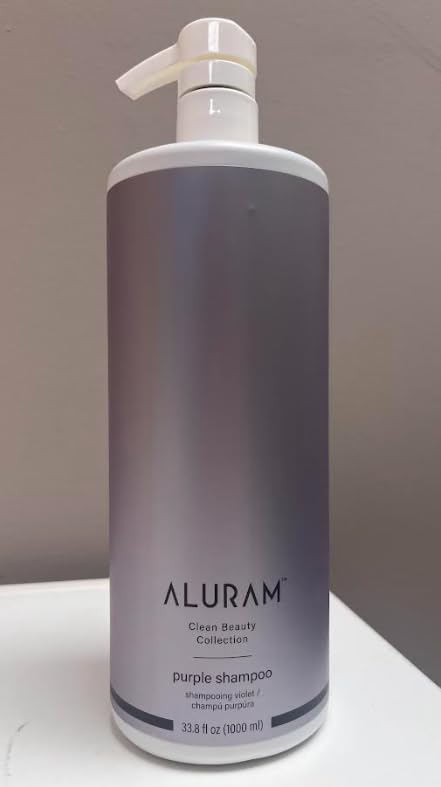 ALURAM coconut water purple shampoo hair-glow enhances shine and vitality
