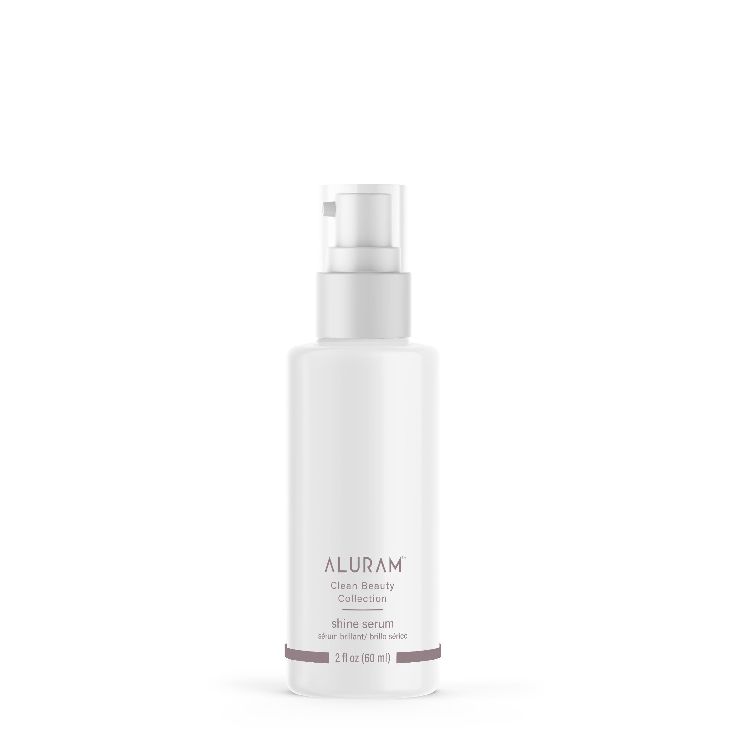 ALURAM Coconut Water Shine Serum on damp hair delivers smooth moisture and shine