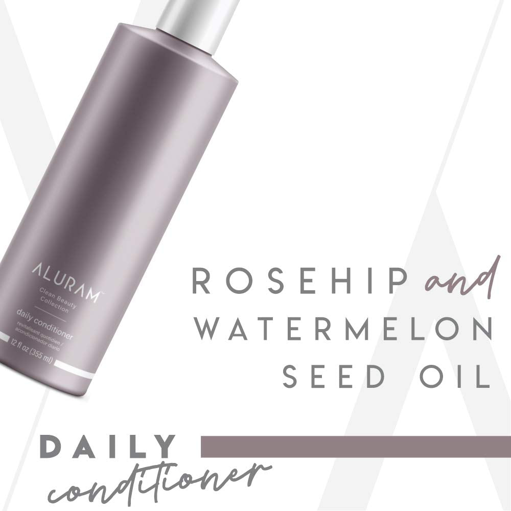 ALURAM Hair shine closeup showcases natural gloss and elastic hair smoothing.