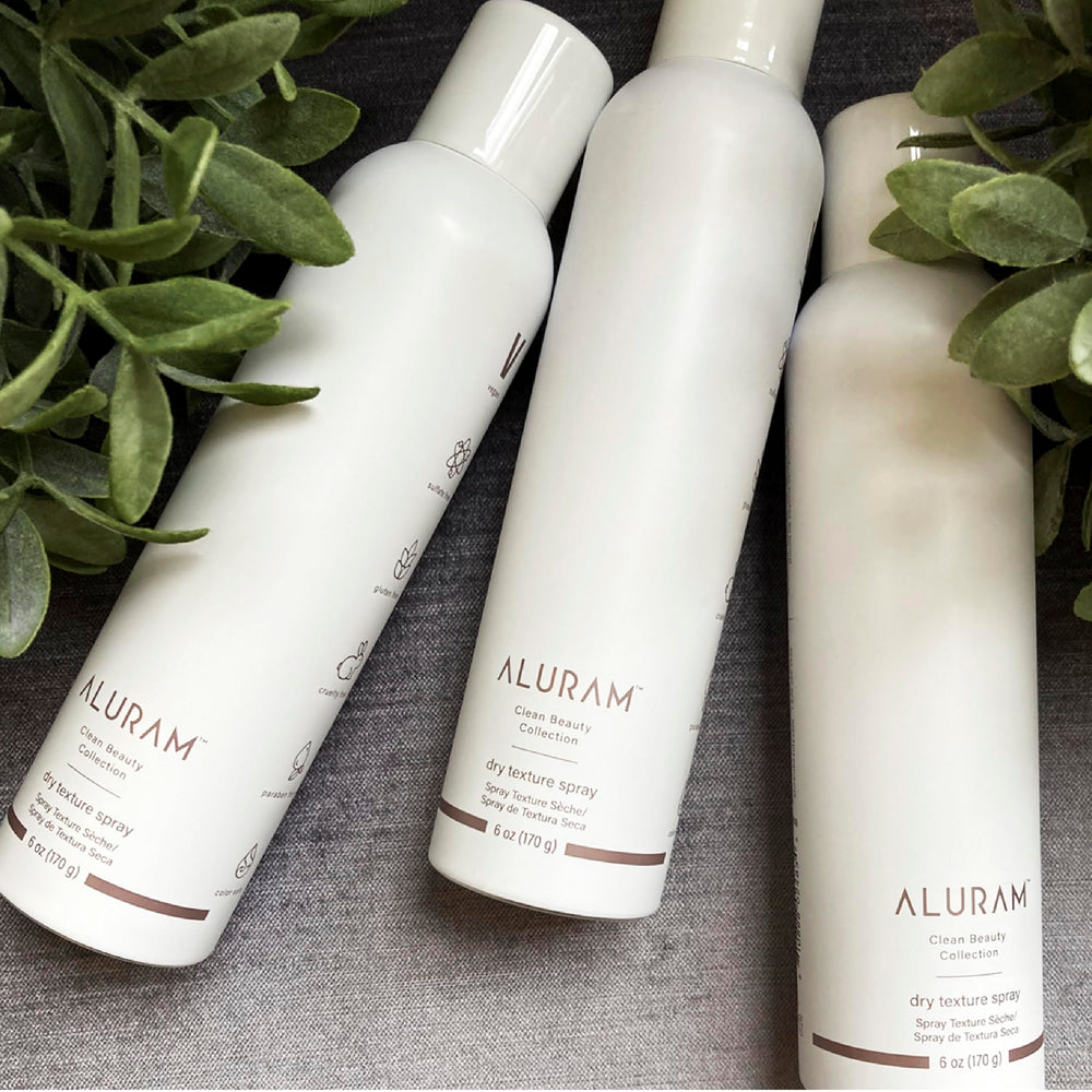 ALURAM volume texture application shows boost of body without heaviness.