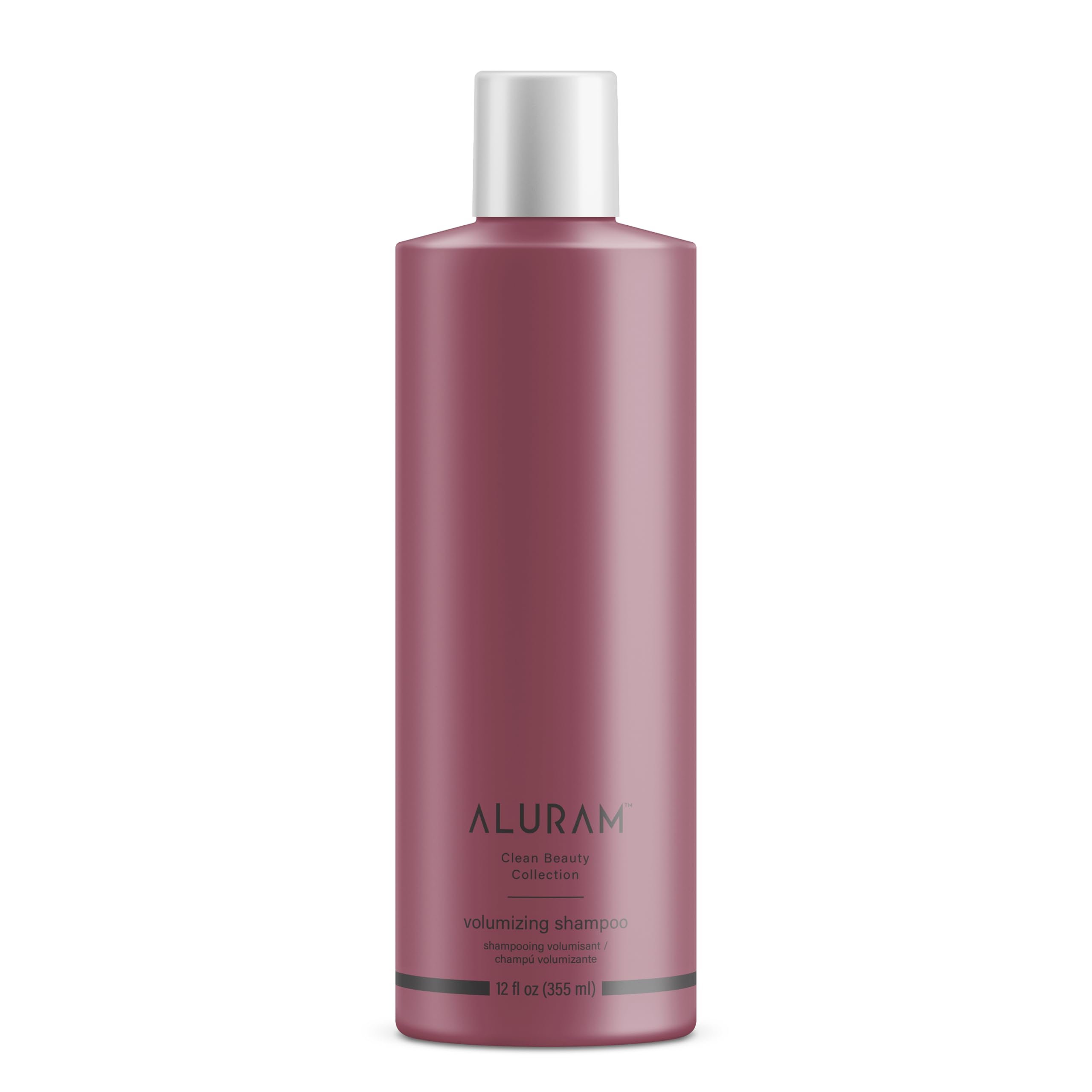 ALURAM Volumizing Shampoo bottle with coconut water for lightweight lift