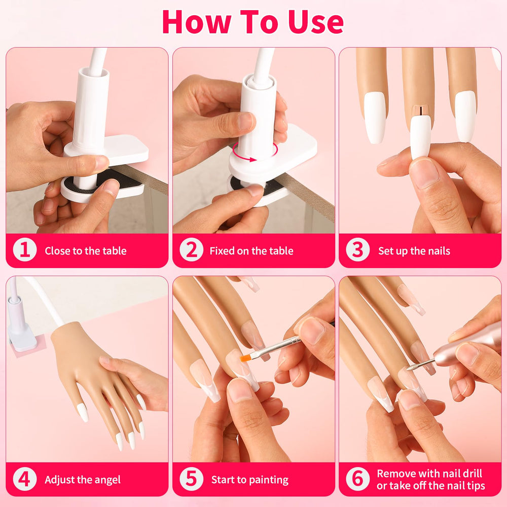 ALUROICE nail pens painting kit for precise nail art practice
