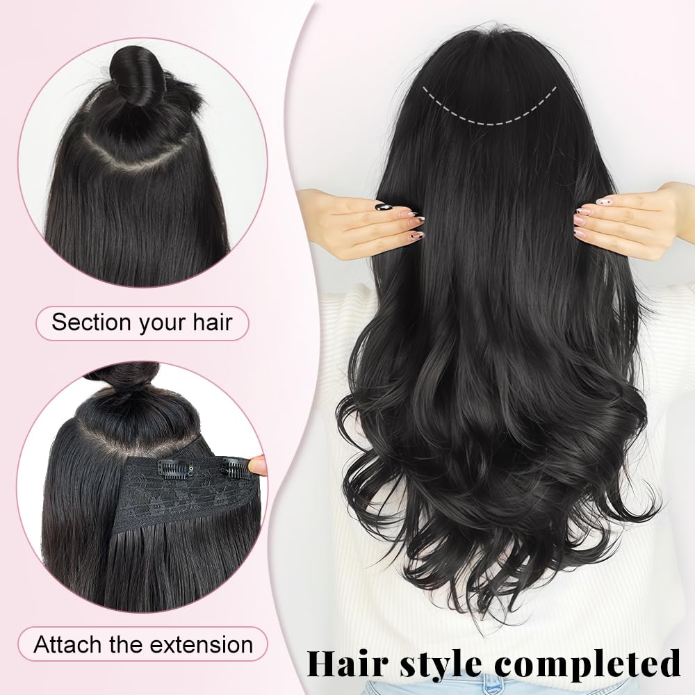 ALXNAN care routine image showing mild shampoo and flat-drying instructions.