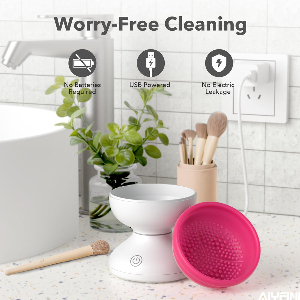 Alyfini USB power connection highlights easy plug-and-go operation