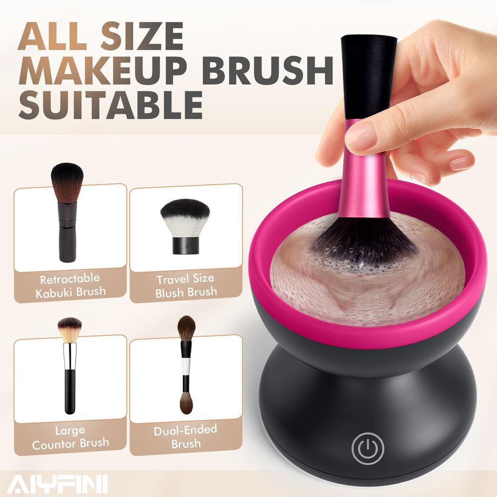 Alyfini USB-powered cleaner connected for efficient, safe cleaning cycles.