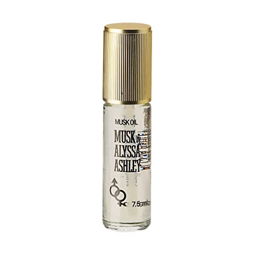 Alyssa Ashley Musk perfume oil cap closeup — premium build for daily wear.