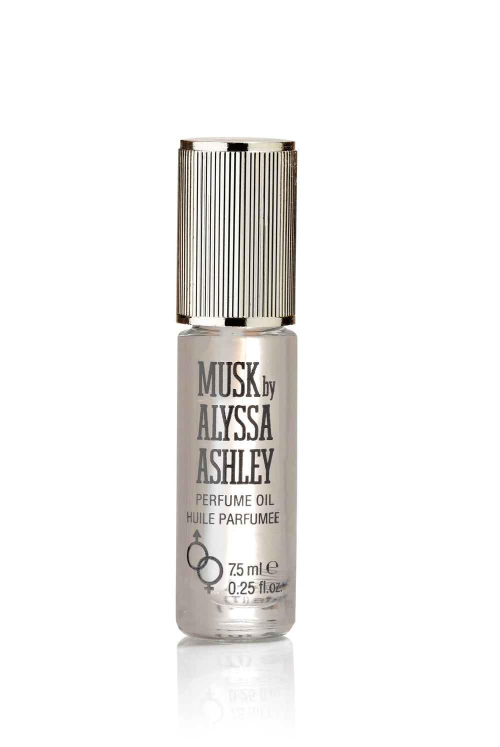 Alyssa Ashley Musk perfume oil pulse point application — ideal for romantic wear.
