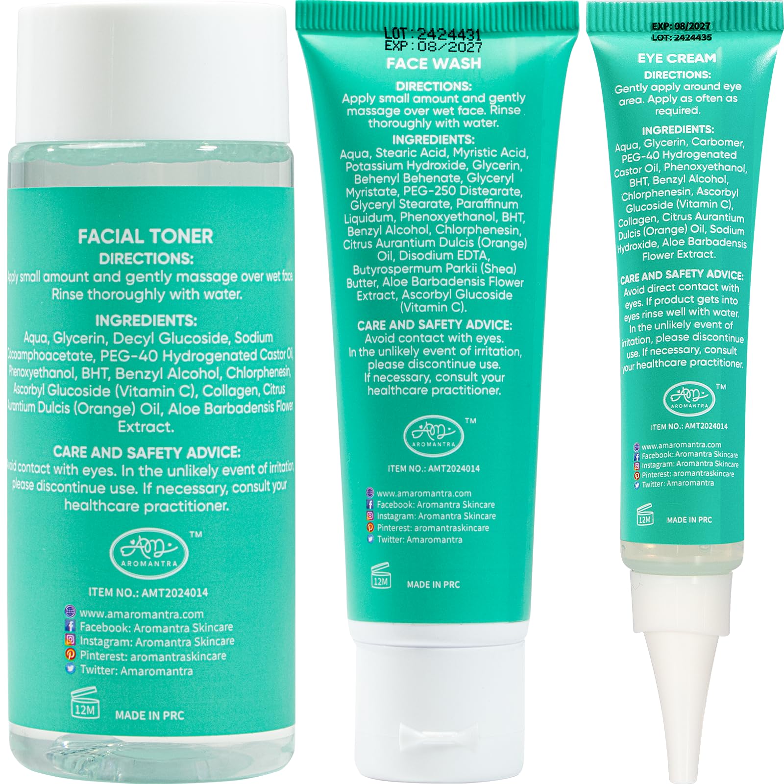 AM AROMANTRA travel-friendly-kit fits skincare into busy travel days.