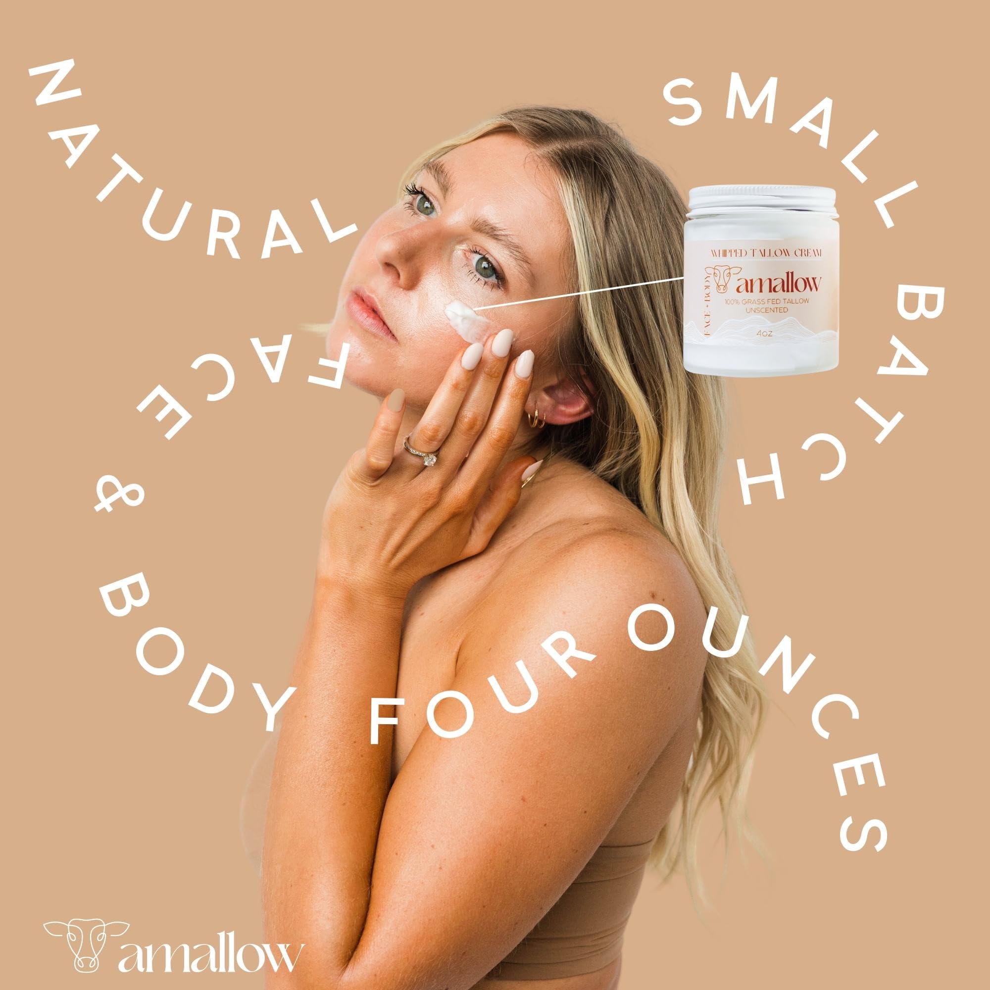 Amallow body and face lotion usage scene highlights versatile hydration
