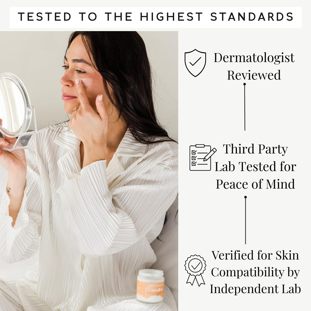 Amallow essential oils blend dropper hints calming skin care benefits.
