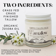 Amallow jojoba oil ingredient close-up highlighting non-clogging skin benefits.