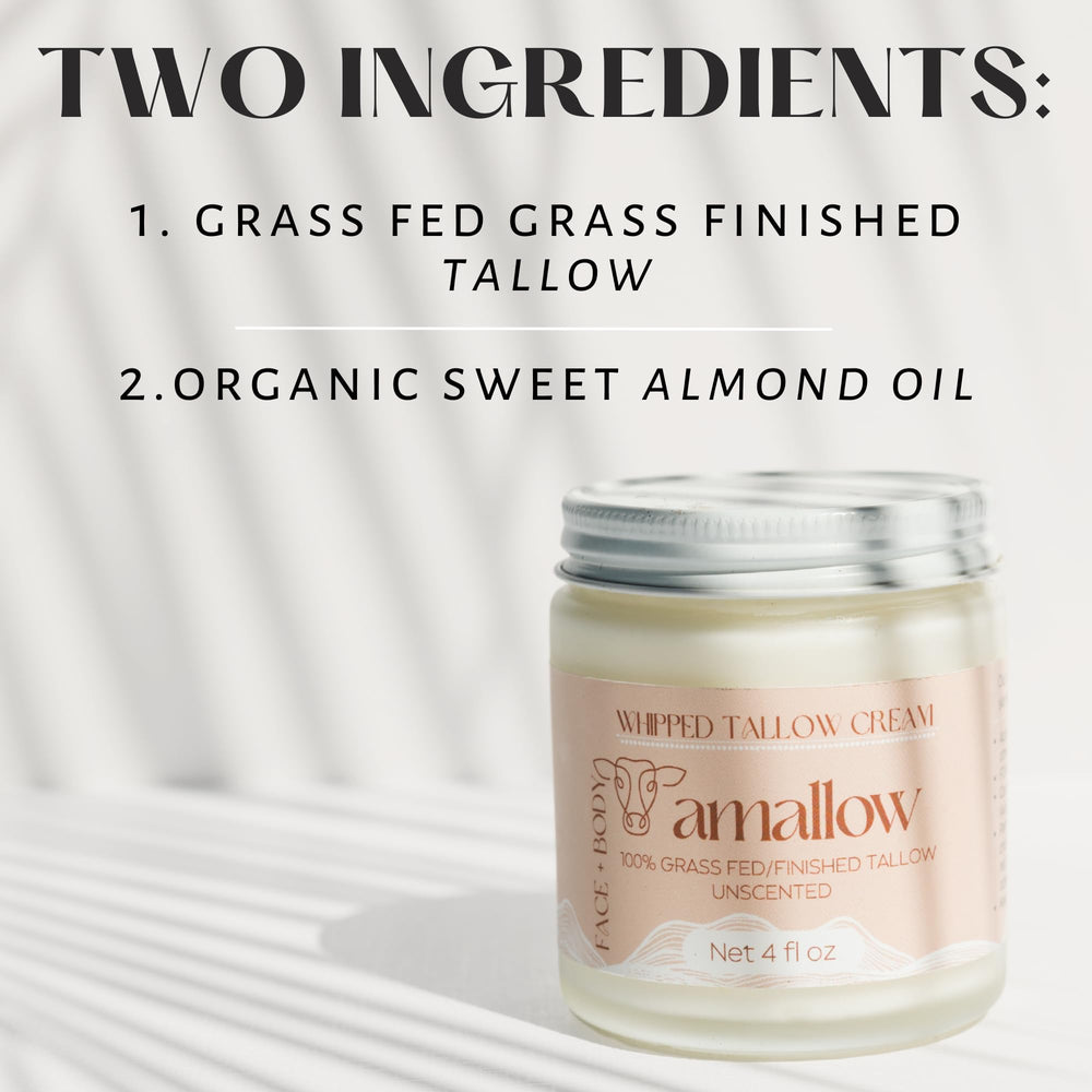 Amallow sweet almond oil emulsion close-up highlights non-clogging hydration