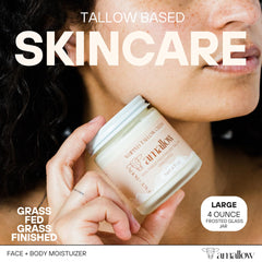 Amallow whipped moisturizer texture close-up showing light hydration
