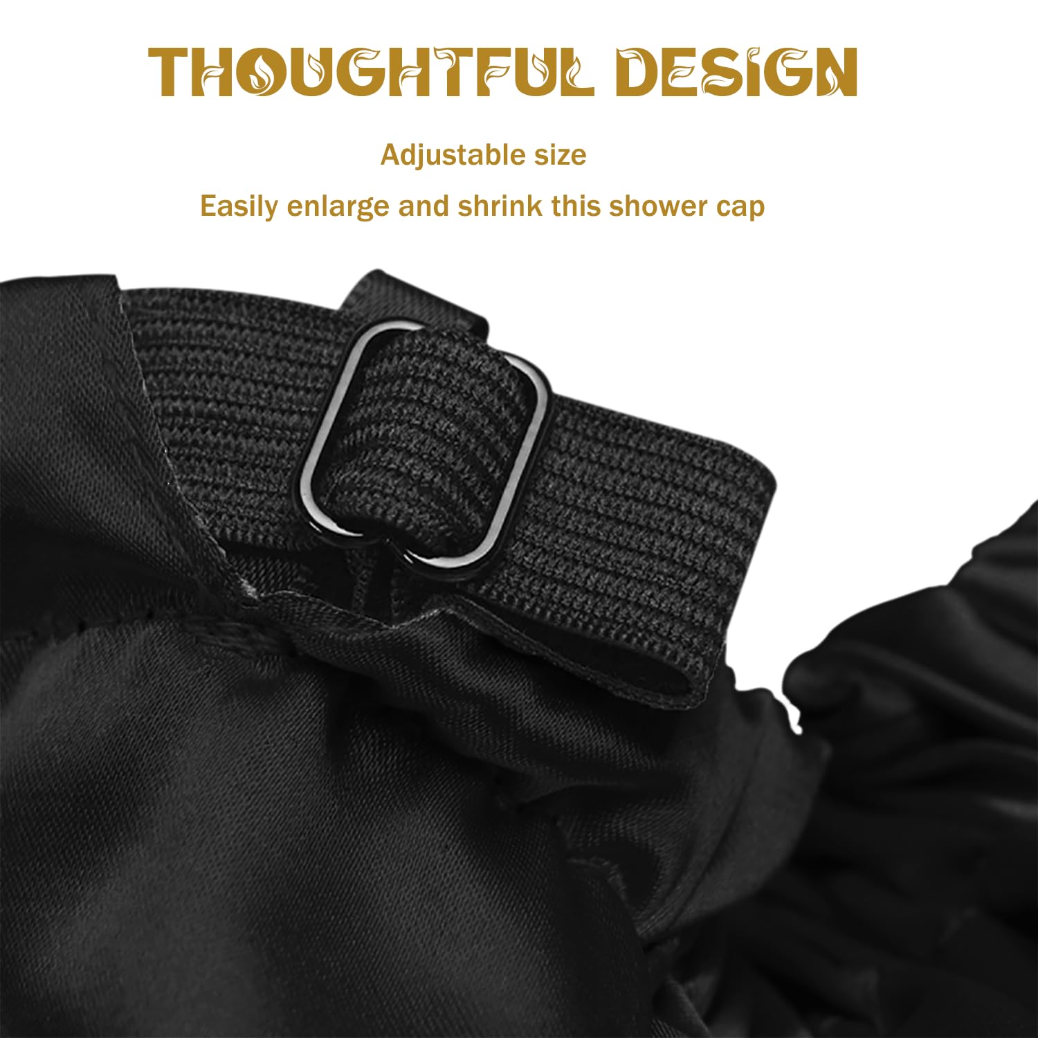 Amamba adjustable elastic band fits various head sizes comfortably.
