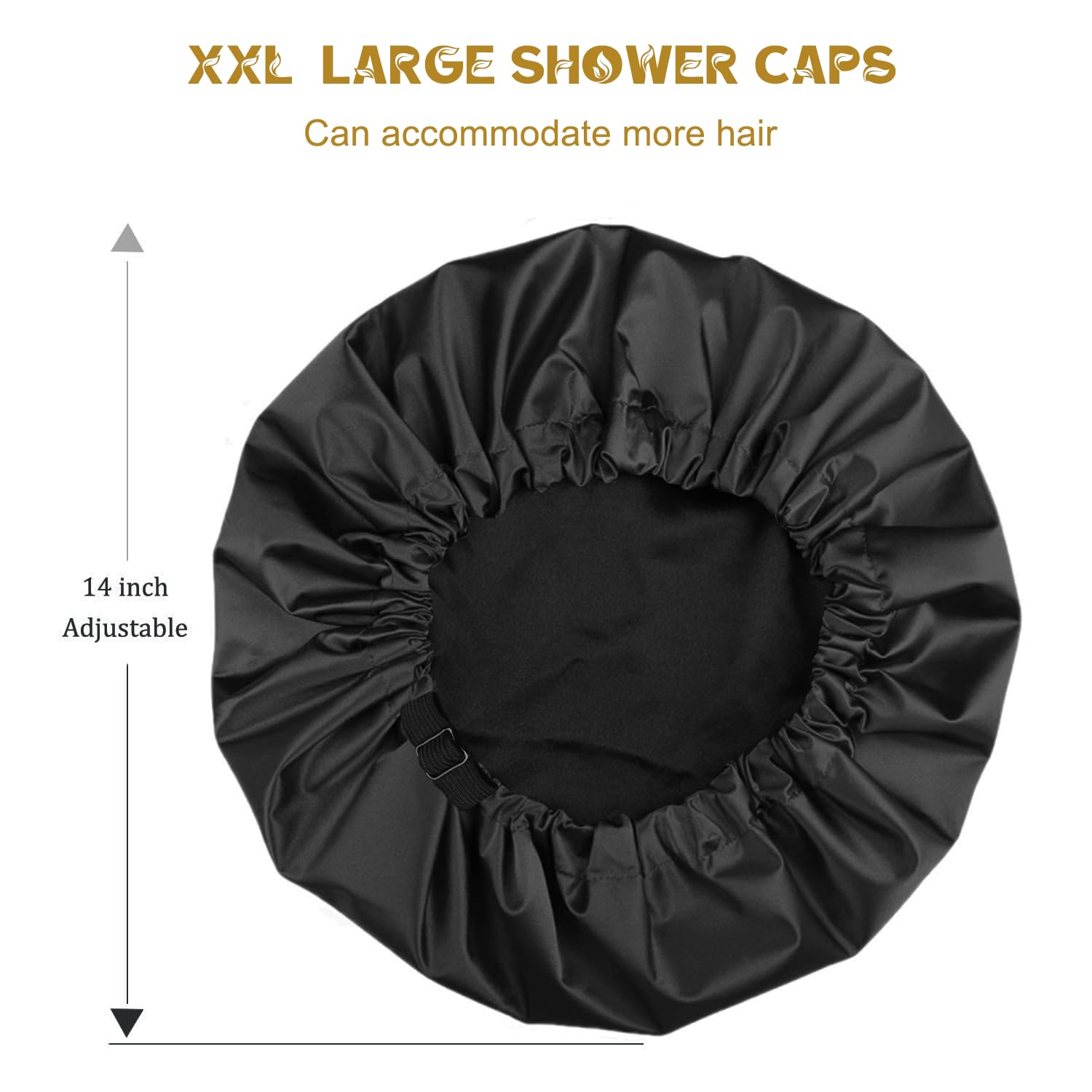 Amamba real satin lining offers breathable hair protection against moisture.