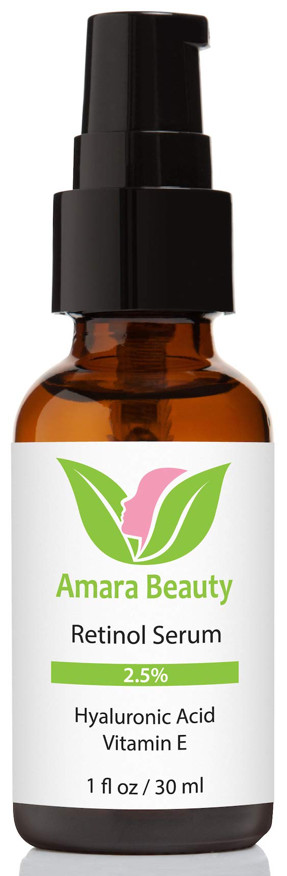Amara Beauty serum with hyaluronic acid highlights hydration and plumpness