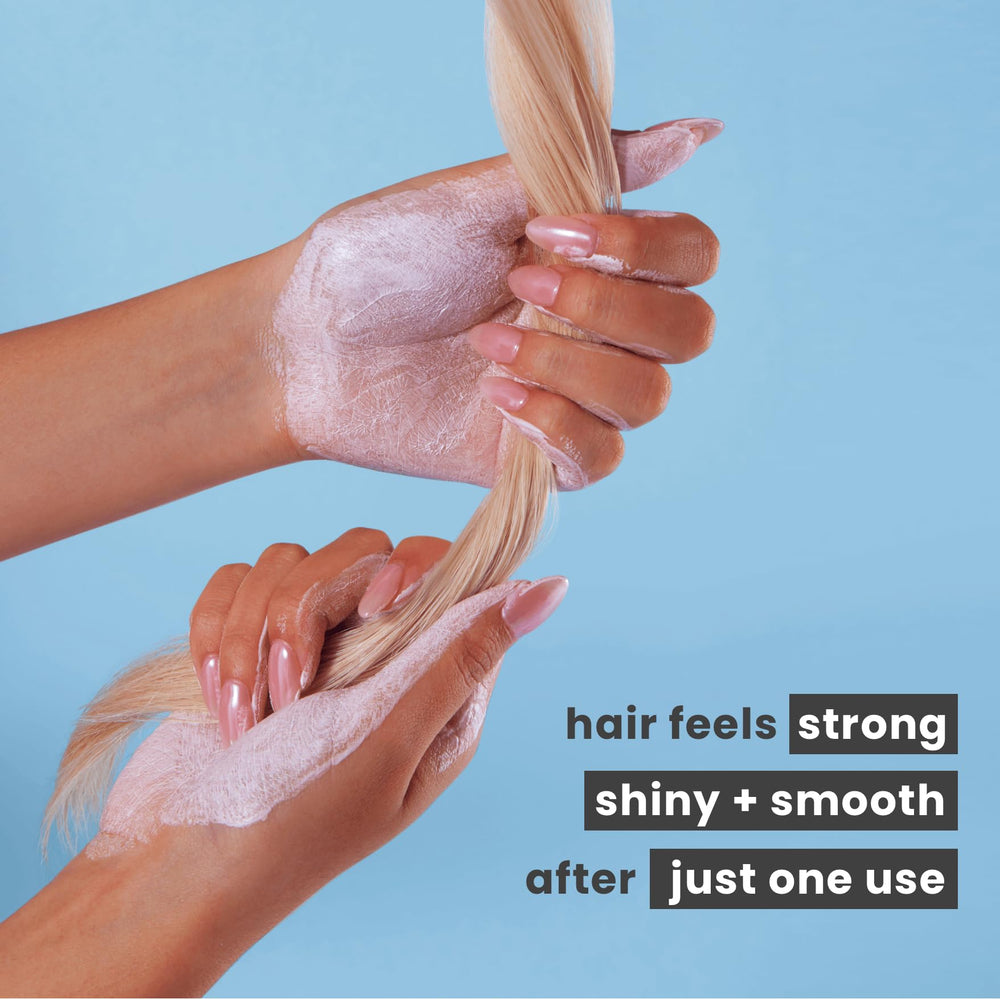 AMAXY Miracle Bonding Serum heat protection up to 450F during styling