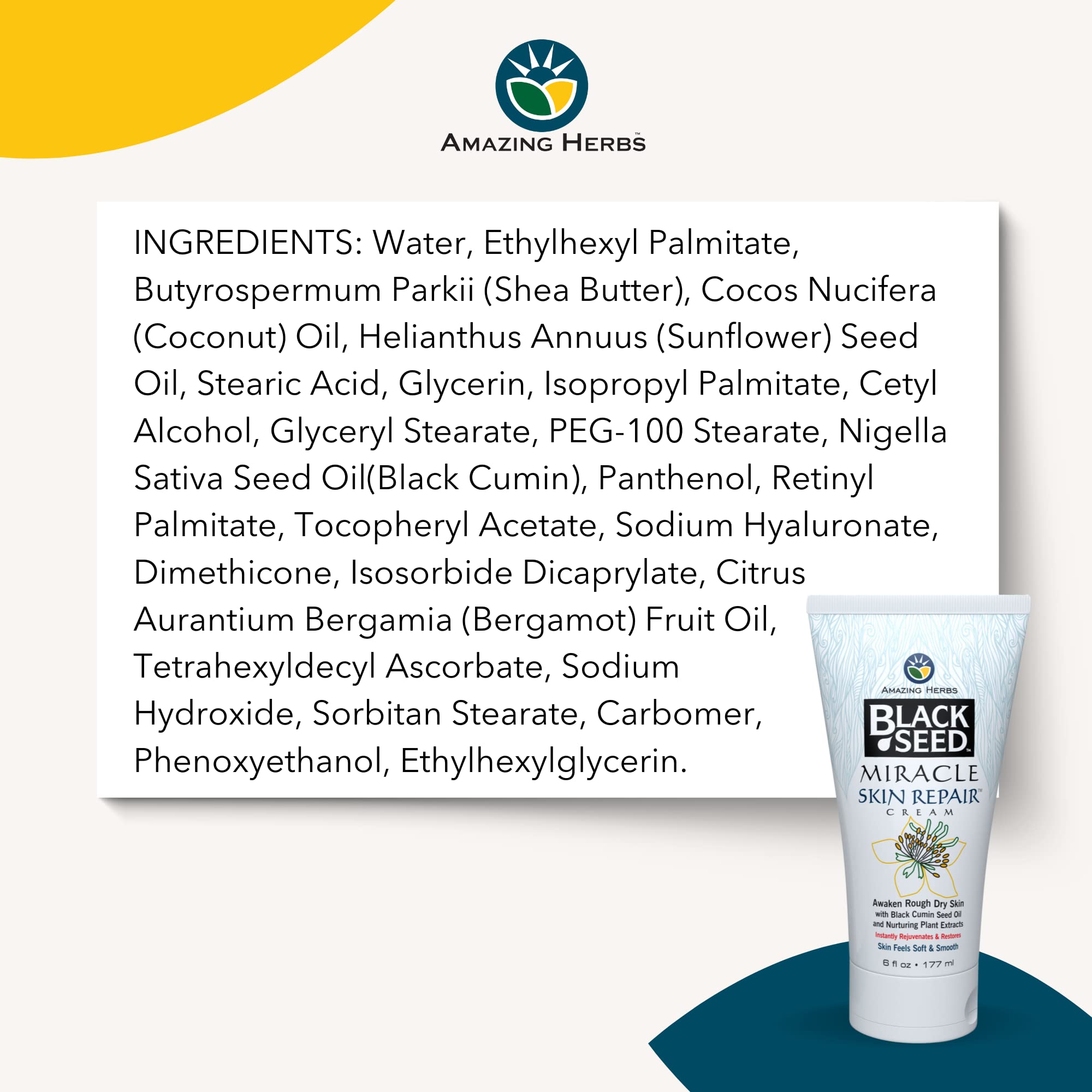 Amazing Herbs vitamin E rich cream application shot for skin softness