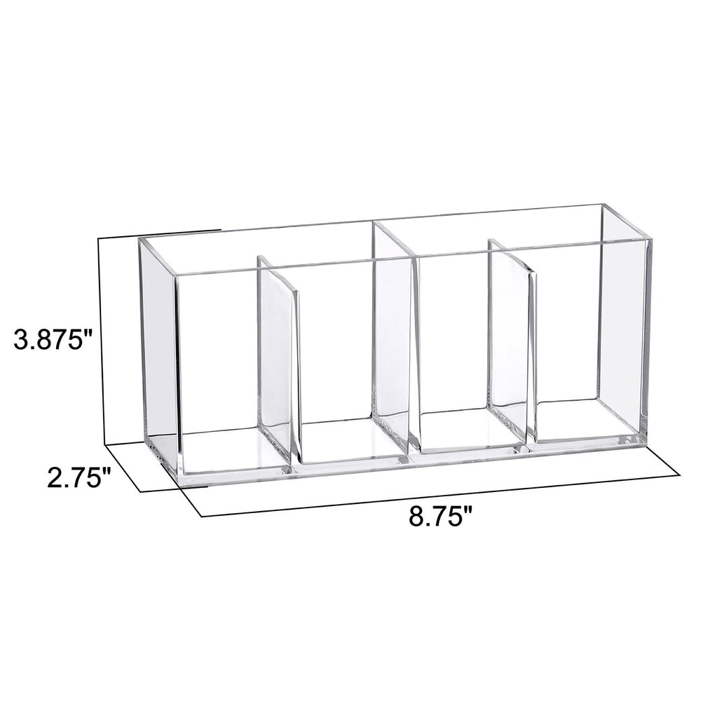 Amazing Abby Glamour clear material close-up highlights durable, shatter-resistant design.