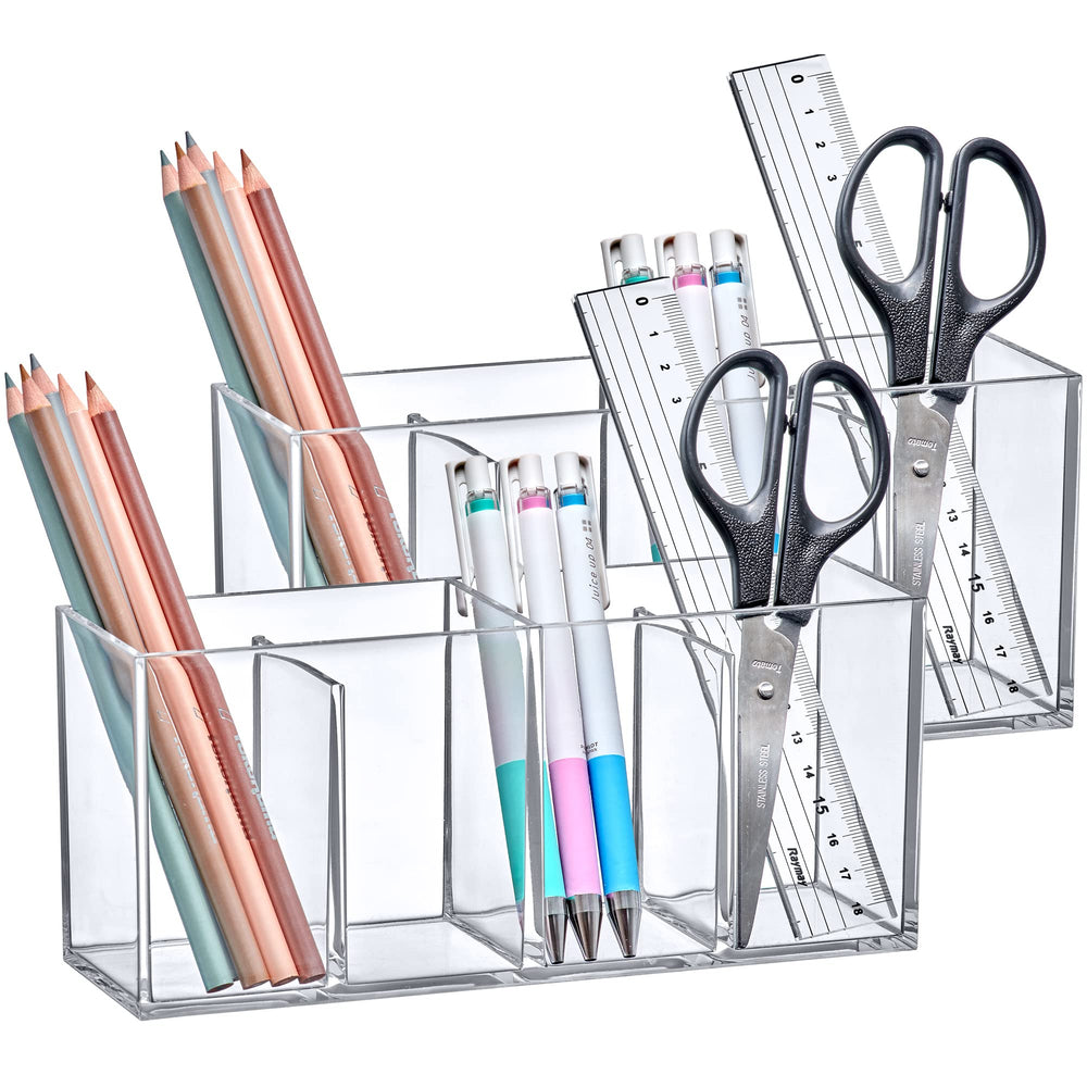 Amazing Abby Glamour vanity arrangement keeps makeup tools within easy reach.