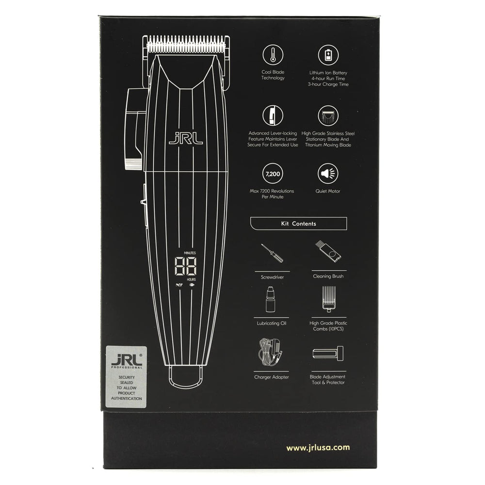Amazon Series JRL Fresh Fade 2020C-G clipper kit with essential accessories.