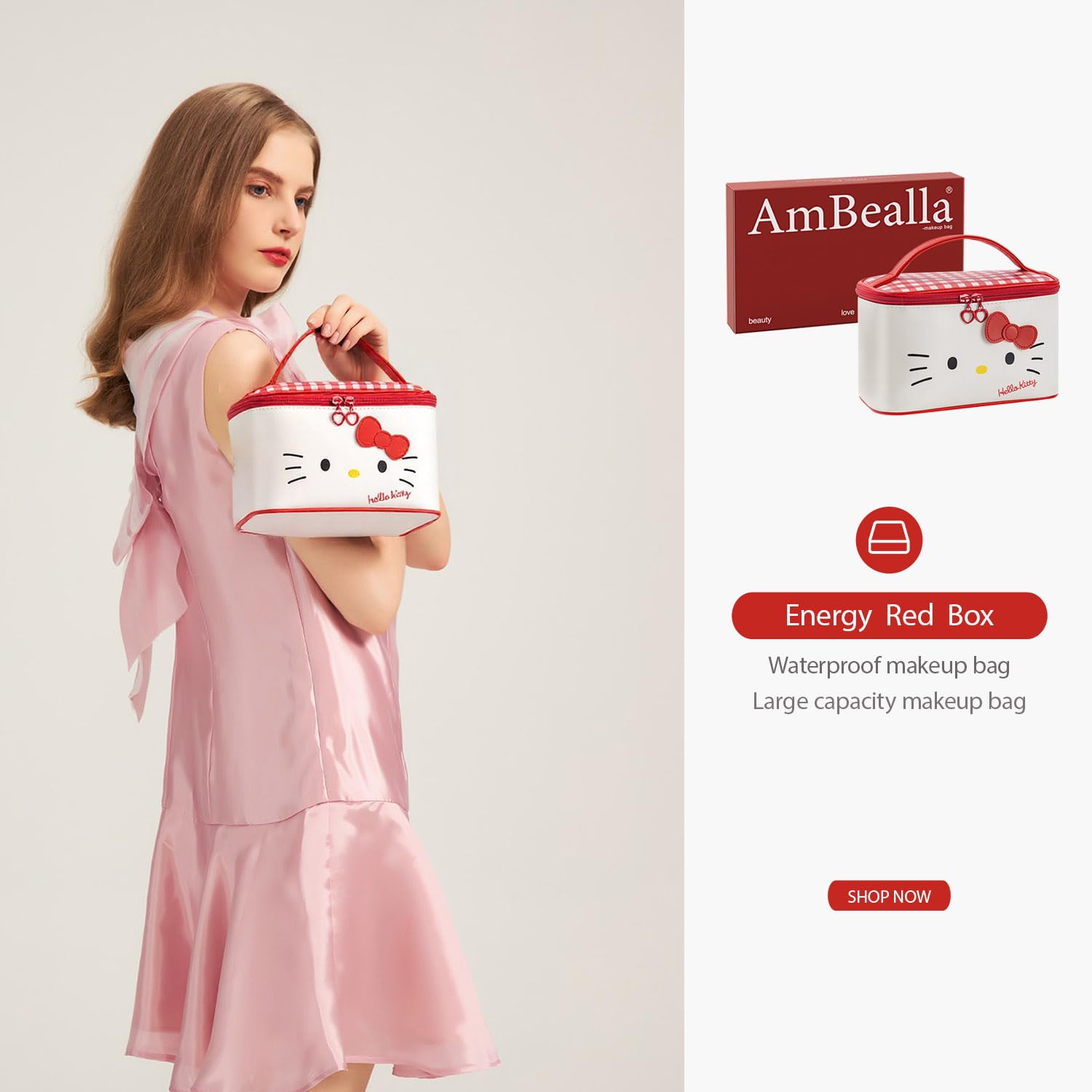 AmBealla versatile bag doubles as cable pouch, lunch box, or craft storage.