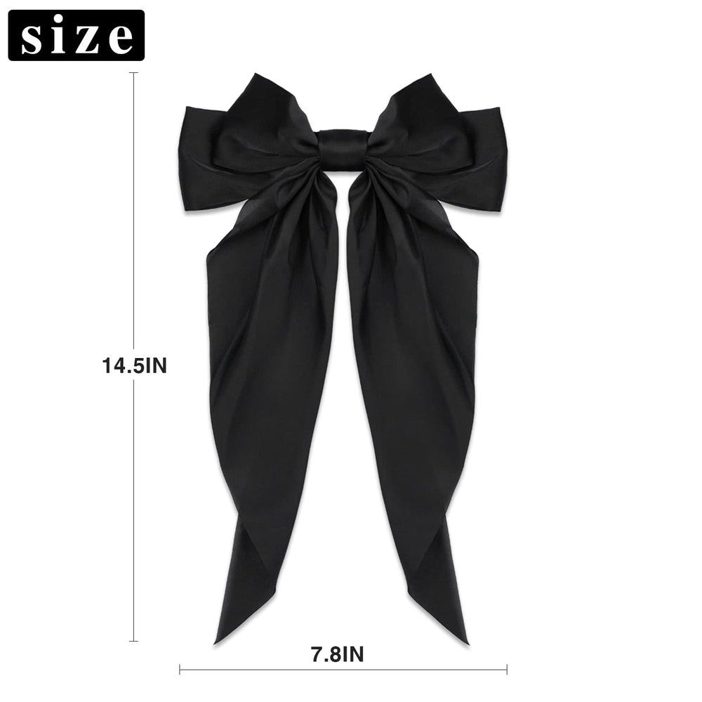 Ambesi Big Bow Hair Clip two-piece set gift-ready presentation for loved ones.