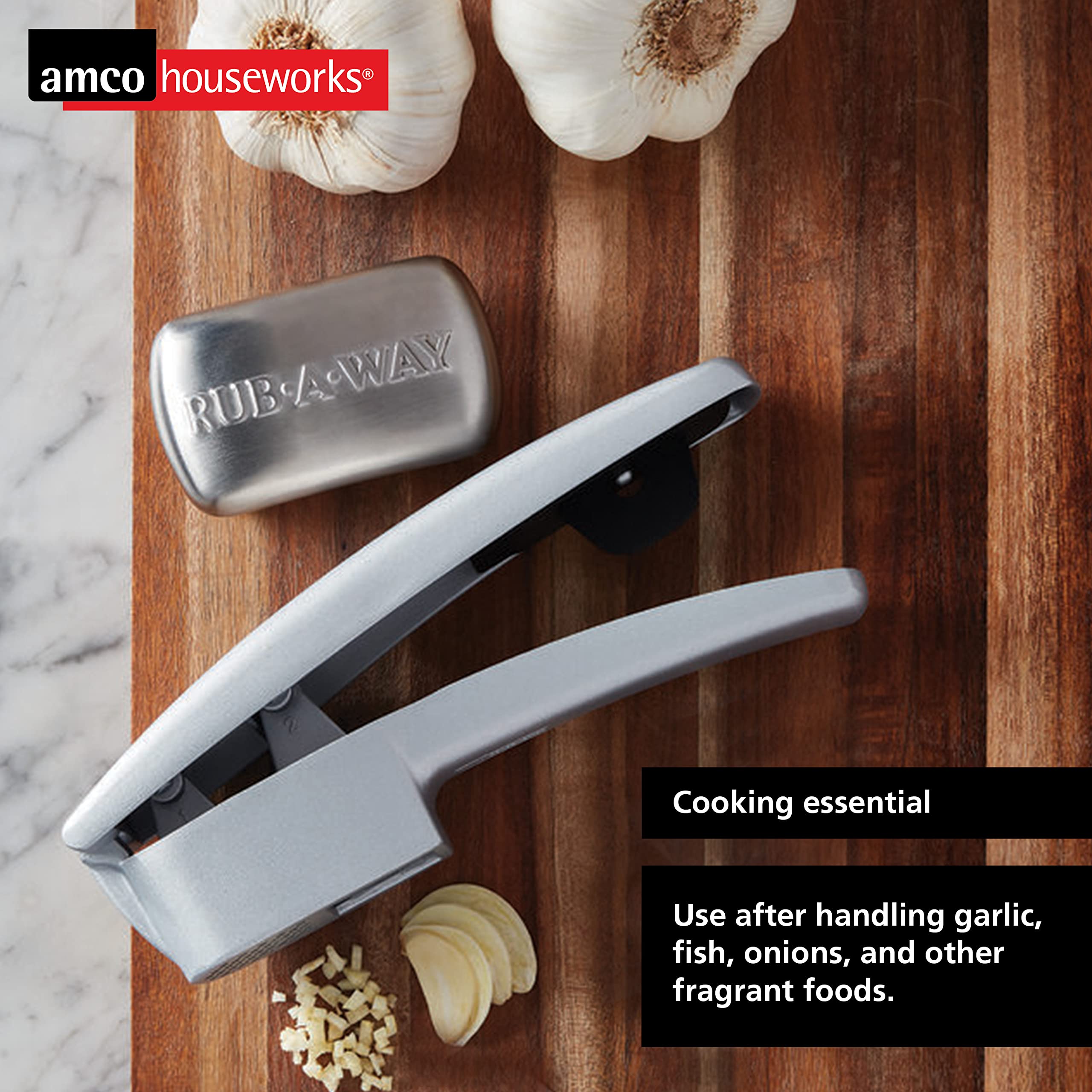Amco Rub Away Bar pocket-size on-the-go image for camping and travel odor control.