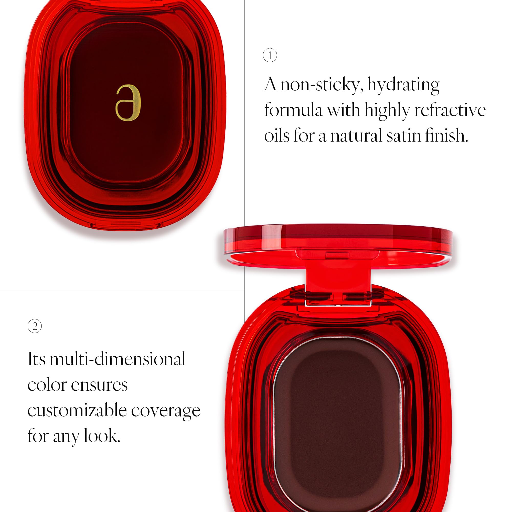 AmeliSeoul Plat Lips 927 Burgundy closeup bottle highlight hydrating oil glow.