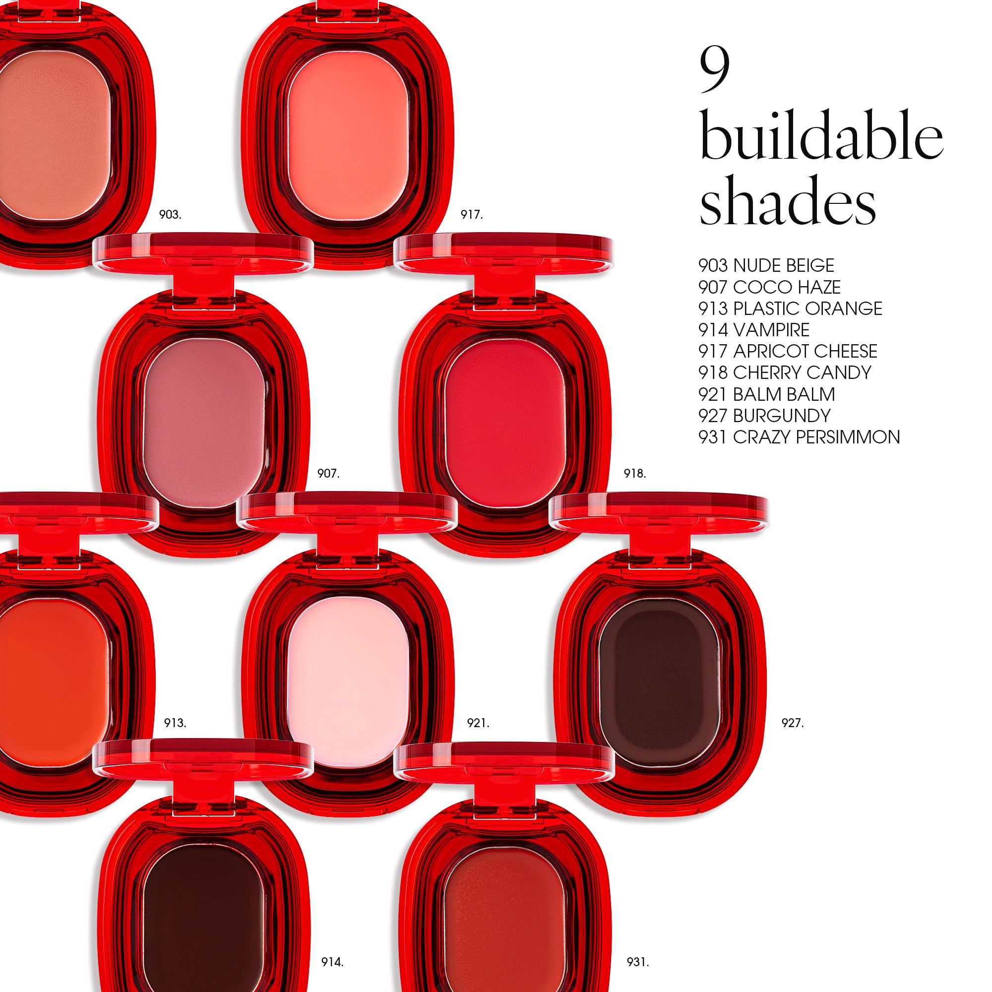 AmeliSeoul Plat Lips 927 Burgundy packaging and wand for premium lip-care experience.