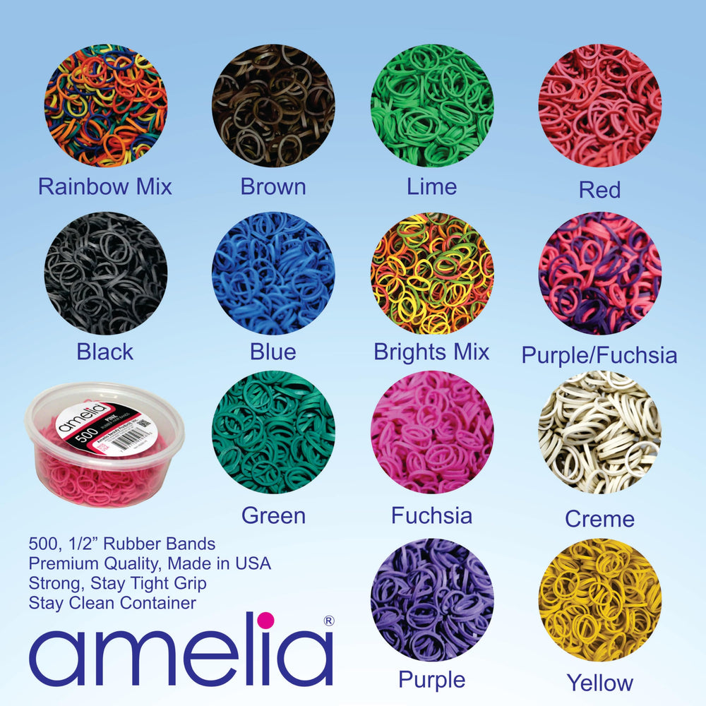 Amelia Beauty everyday-use hair ties for home, office, and travel