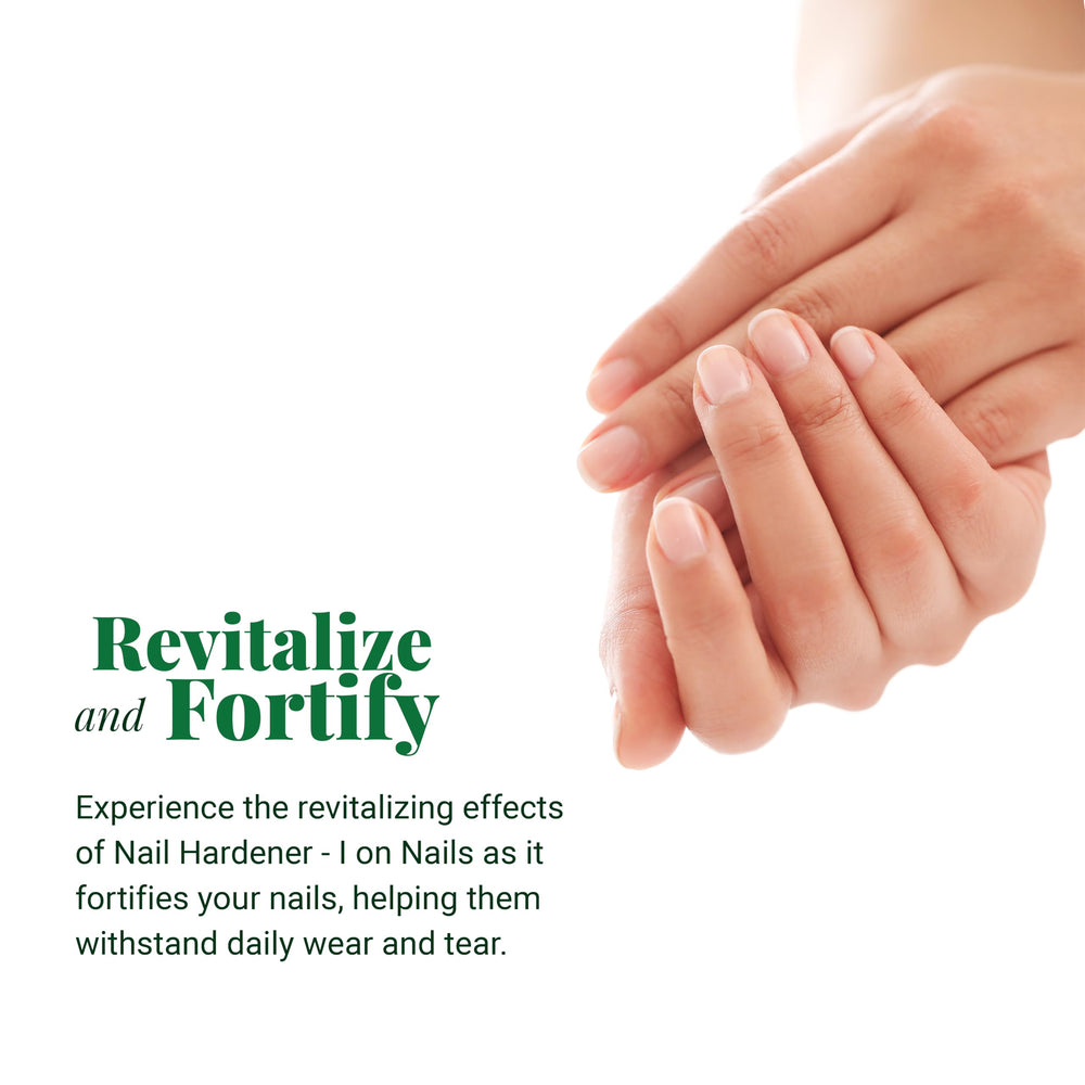 Amen Beauty I On Nails protective-shield guards nails during daily wear.