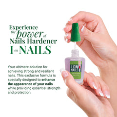 Amen Beauty I On Nails strengthening-coat forms a durable protective layer.