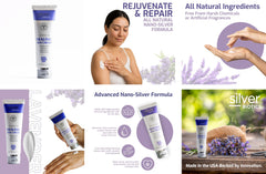 American Biotech Labs Silver Biotics lotion with hyaluronic acid for hydration