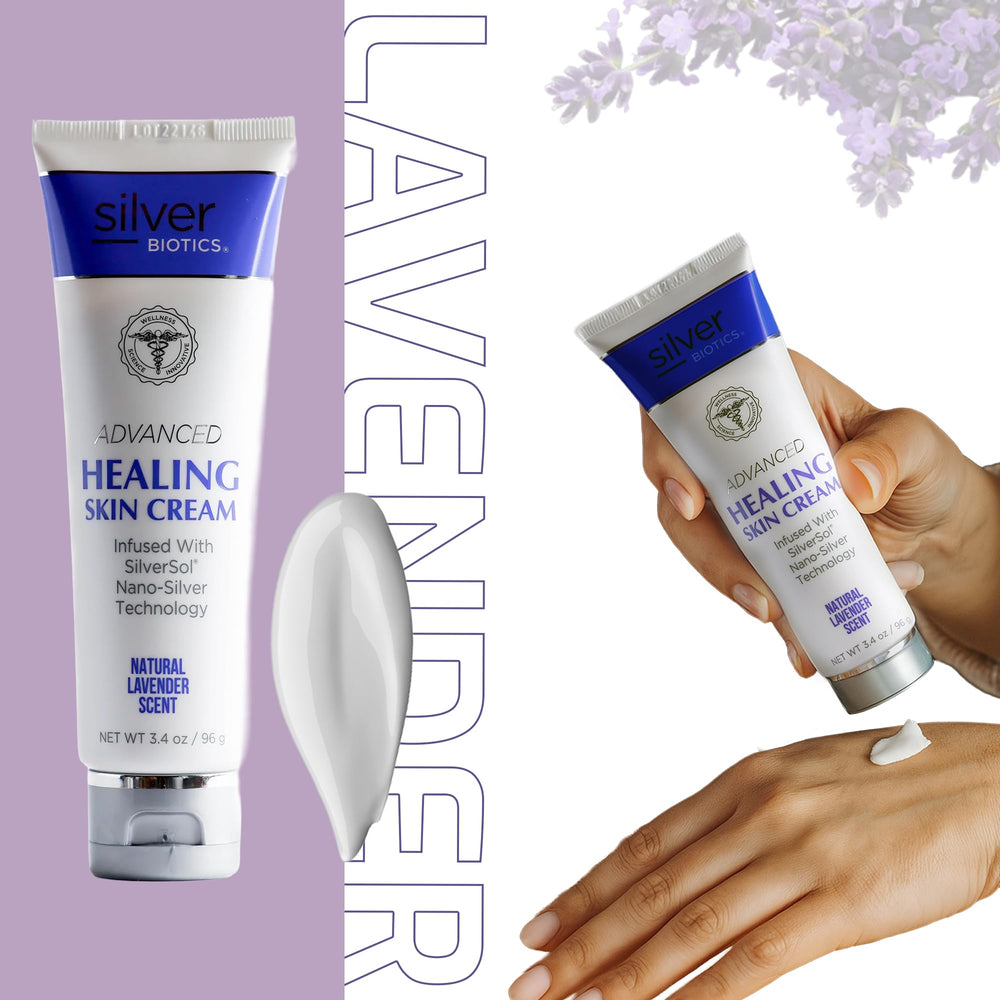 American Biotech Labs Silver Biotics lotion ingredients coconut oil for moisture