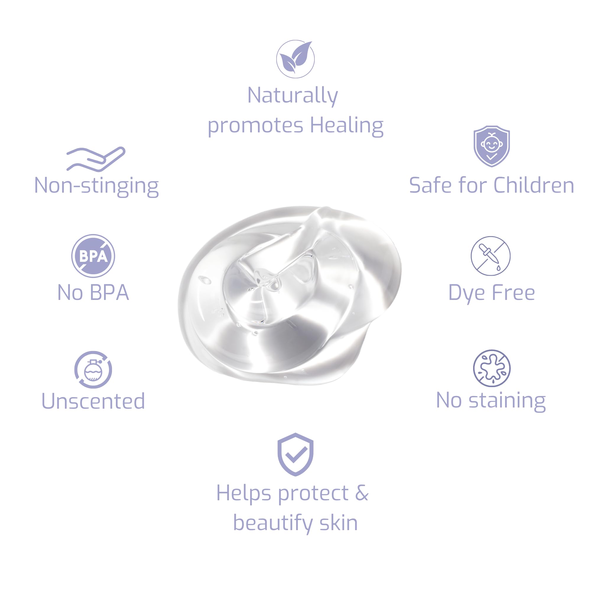 American Biotech Labs Silver Biotics wound gel provides a protective layer for skin during healing.