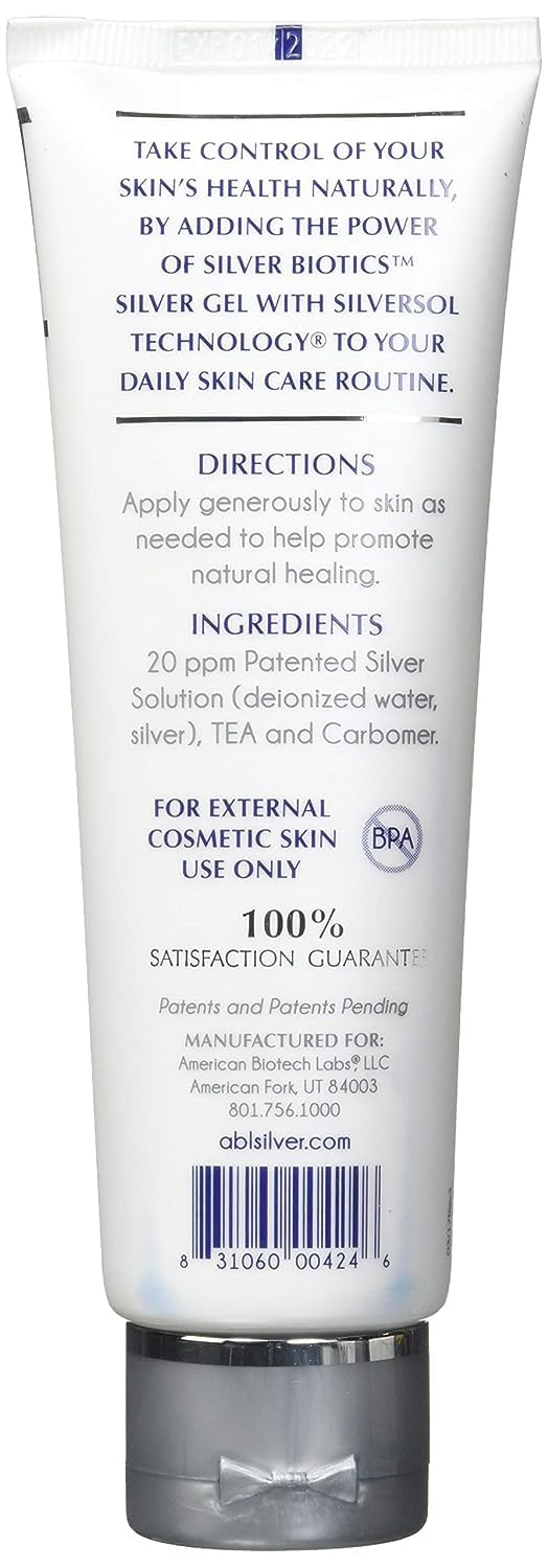 American Biotech Labs SilverBiotics moisturizing effect supports daily skin comfort