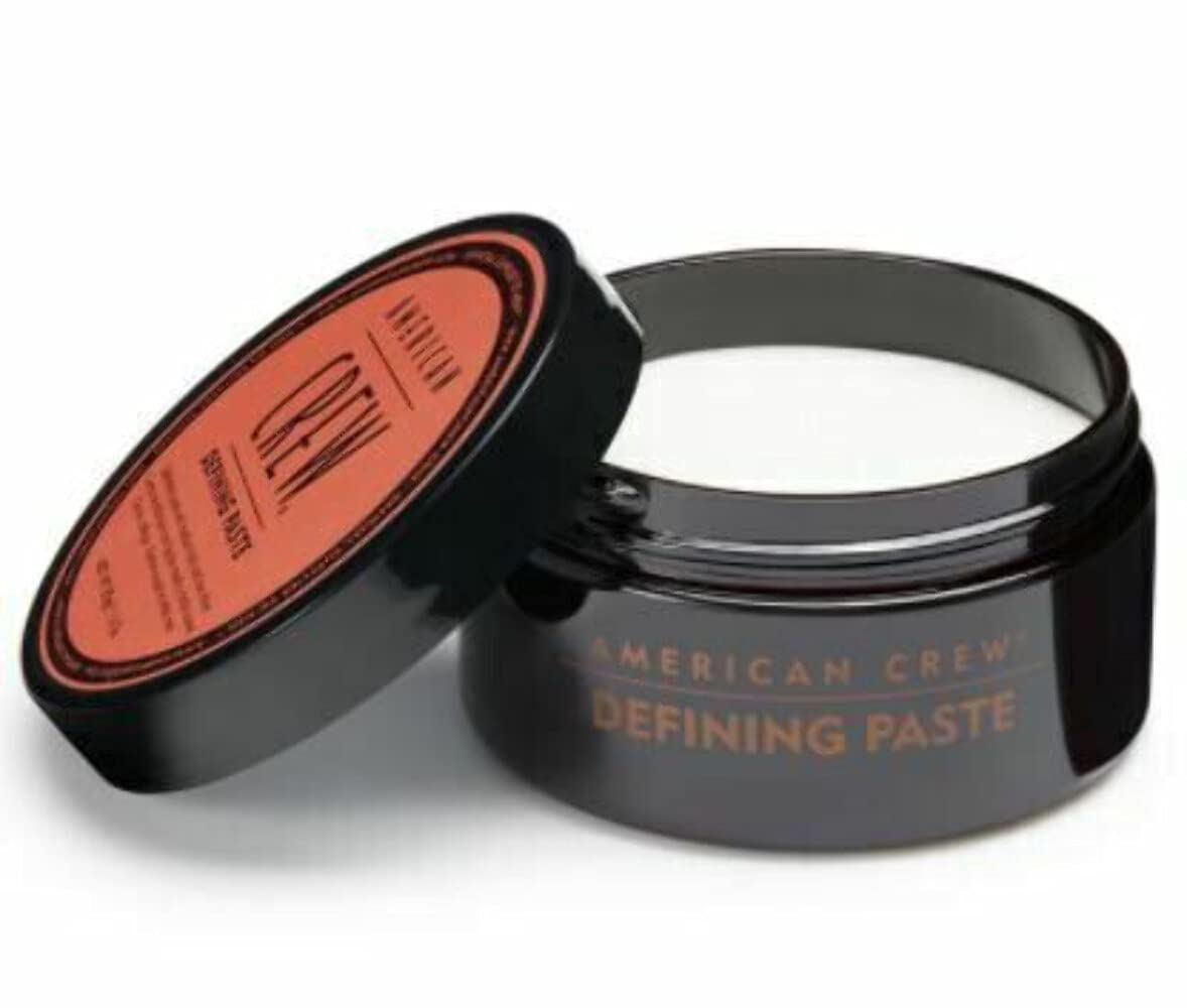 American Crew Defining Paste bottle front highlights matte finish potential for versatile styling.