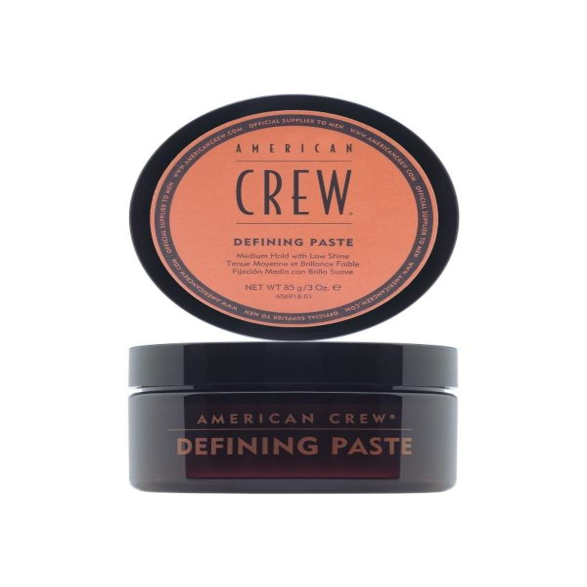 American Crew Defining Paste for textured styling and a medium hold.