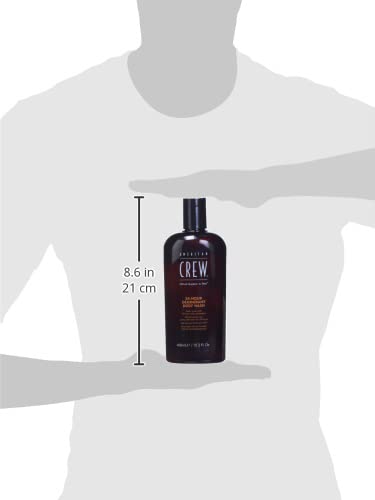 American Crew deodorant body wash close-up highlights silver citrate ingredient