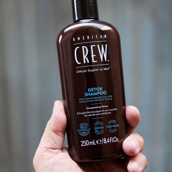American Crew Detox Shampoo makes hair soft and manageable