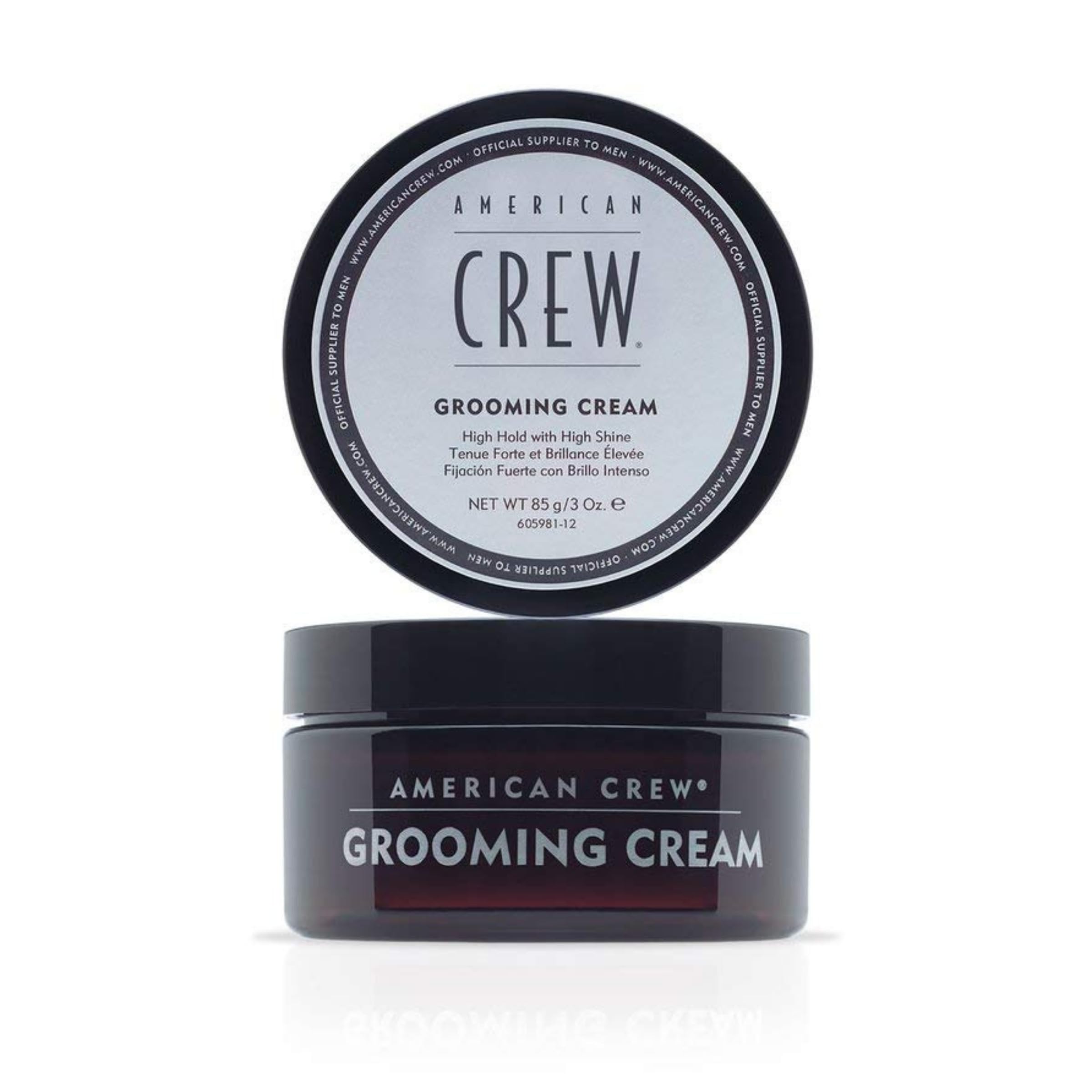 American Crew Grooming Cream old version jar with high hold for polished styles
