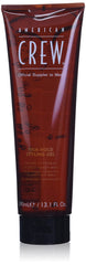 American Crew hair gel firm hold bottle highlights long-lasting hold for defined, frizz-free styles.