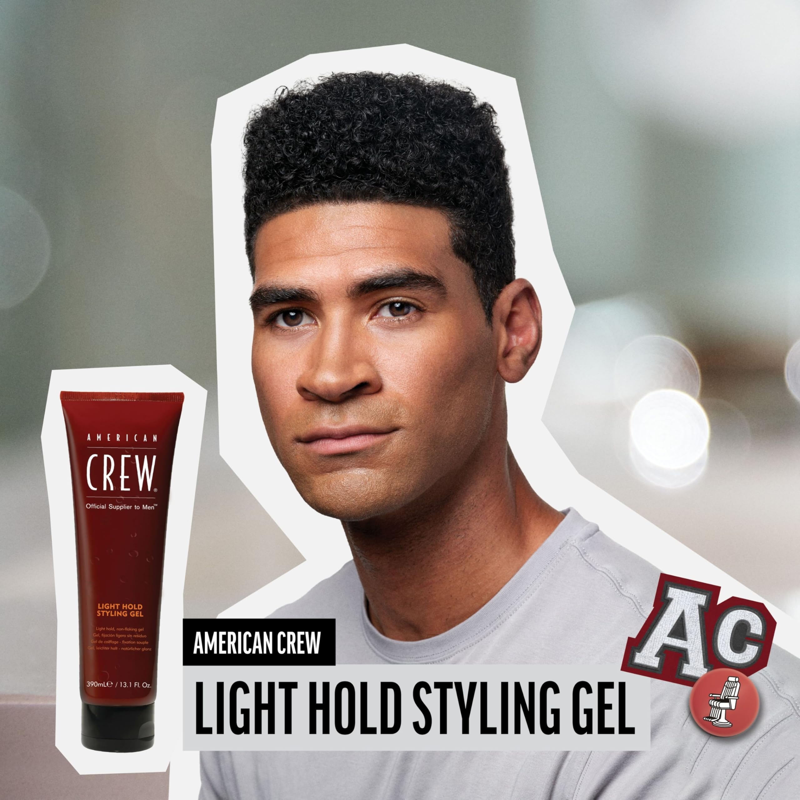 American Crew Hair Gel styling ritual supports everyday control and confident styling.