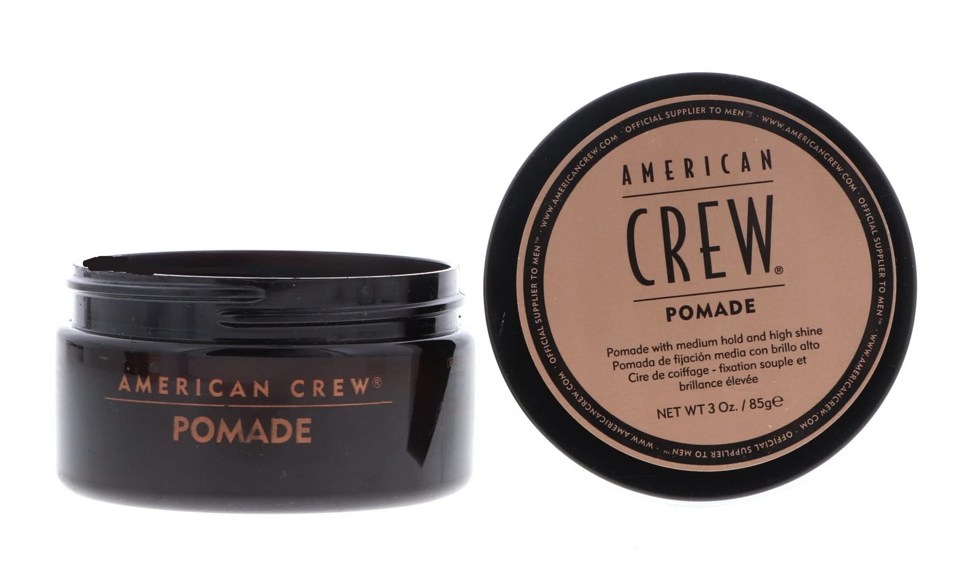 American Crew hair pomade medium-hold-high-shine demonstrates flexible control for slick or textured looks.