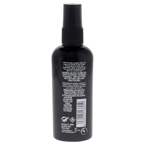American Crew Hair Spray being washed out easily with shampoo for a clean slate.
