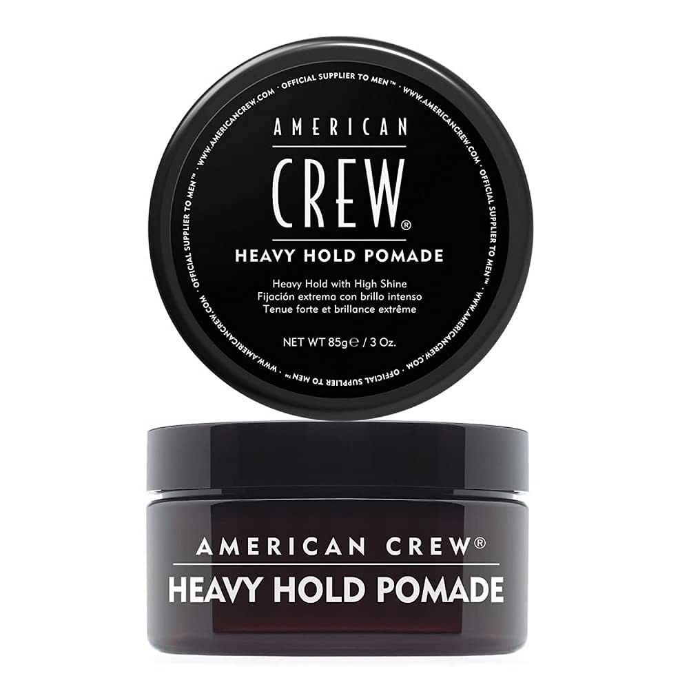 American Crew Heavy Hold Pomade Old Version jar for defined high shine