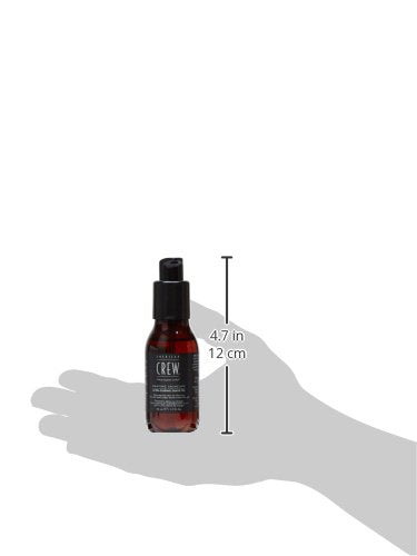 American Crew Ultra Gliding Shave Oil on face during warm massage promotes even prep