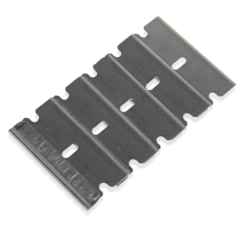American Line universal-fit blade in standard scraper showcasing compatibility