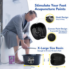 American Wellness Authority AWA rounded arch support detail for comfortable long soaks